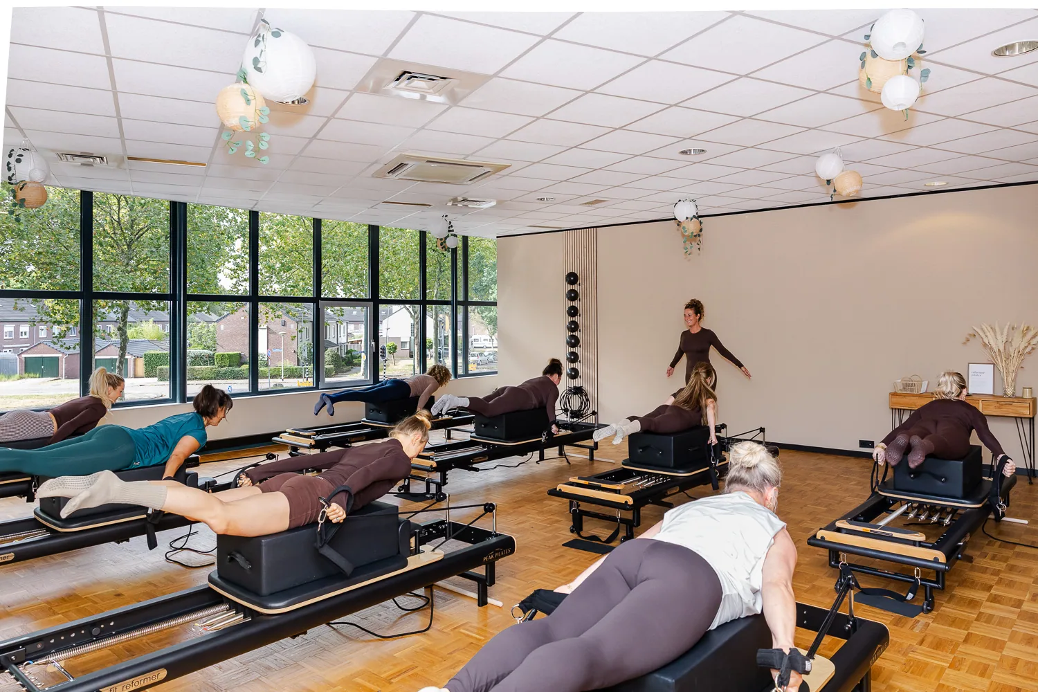 Reformer pilates voor ervaren deelnemers bij Studio Reflx in Valkenswaard